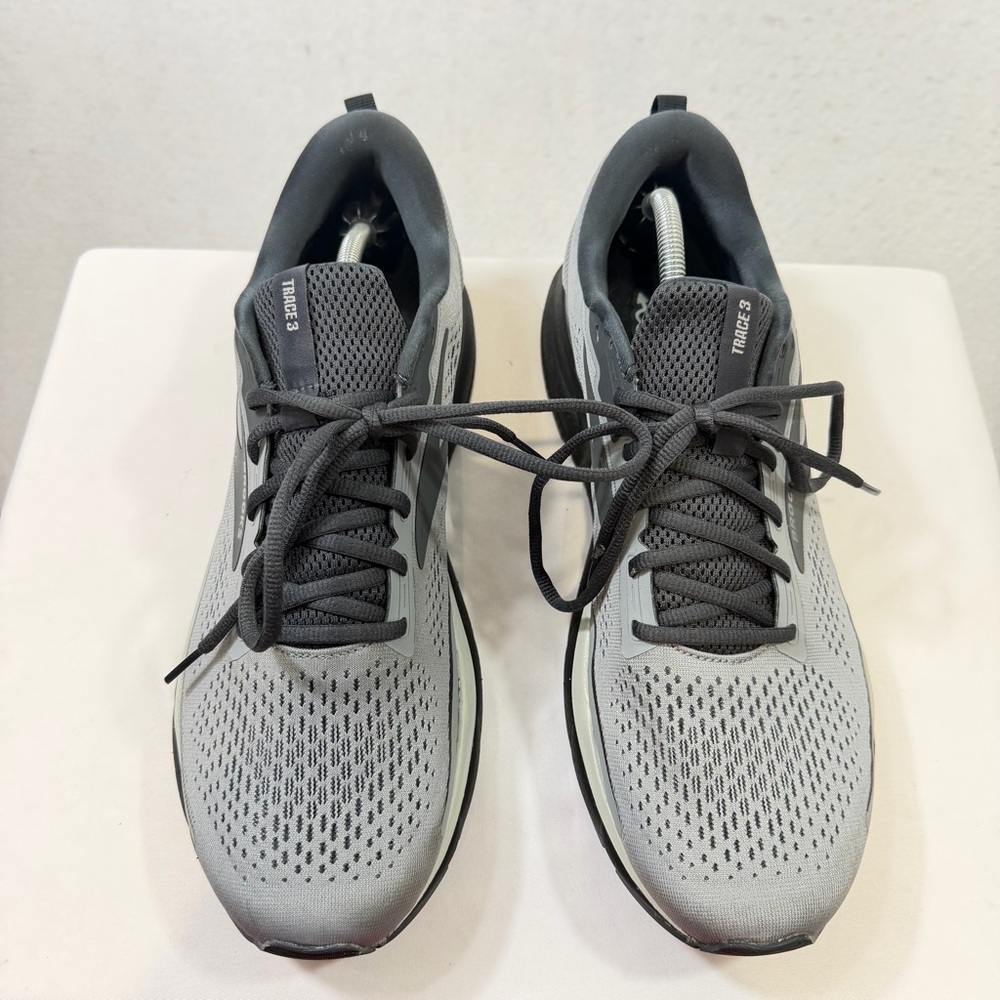 Brooks Trace 3 Mens Sz 13 Medium D Grey Running Shoes Sneakers 1104121D049 - Picture 3 of 8